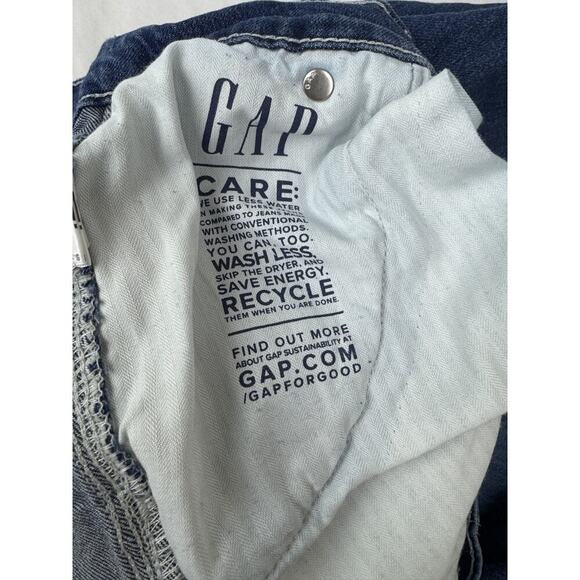 GAP Men's 90s Loose Carpenter Mid Rise Jeans Baggy Relaxed Y2K 33 * 34 Tall - Picture 10 of 12